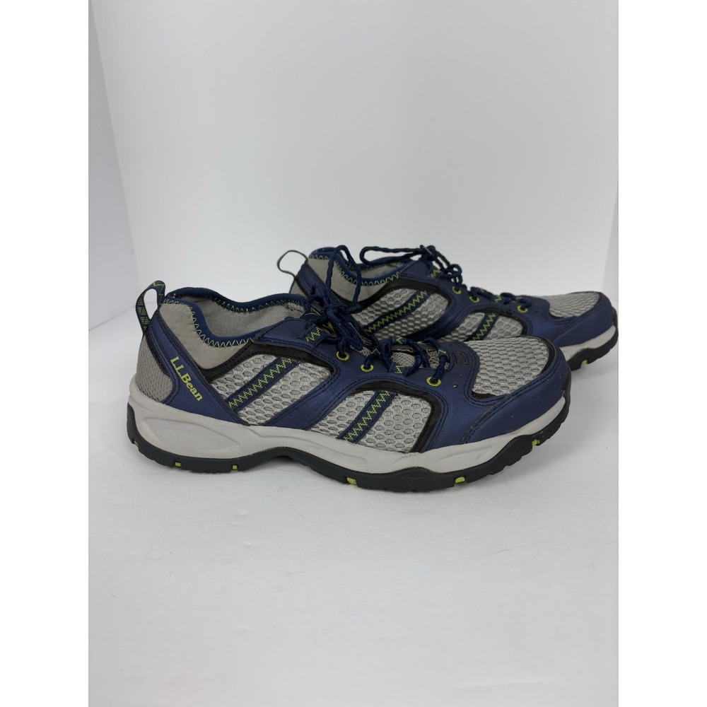 LL Bean Rocky Coast  Shoes Mens Size 8.5 Blue and Gray  Hiking Trail 287225